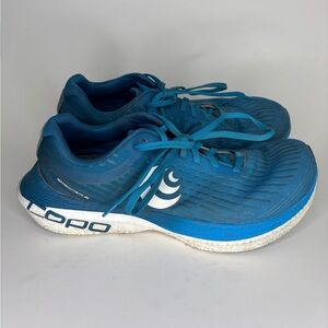 Topo Athletic Mens Specter 2 5MM Drop Blue Running Sneakers Shoes Size 12.5